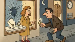 Witz: Onno geht nachts durchs Einkaufszentrum...