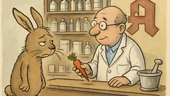 Witz: Häschen in der Apotheke: „Haddu Möhrchen?“