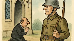 Witz: Lieber stehend sterben als kniend leben.