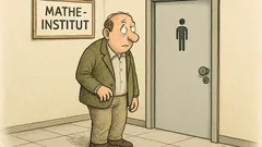 Witz: Am Mathe-Institut steht auf der Klotür…