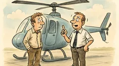 Witz: Wozu hat ein Hubschrauber Propeller?