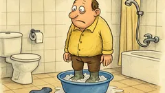 Witz: Stehst du in der Schüssel mit Socken?