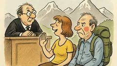 Witz: Warum haben Sie Ihren Mann geohrfeigt?